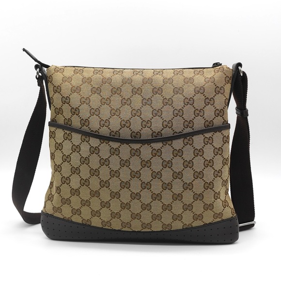 🍓GUCCI GG Canvas Messenger Bag - Picture 5 of 14